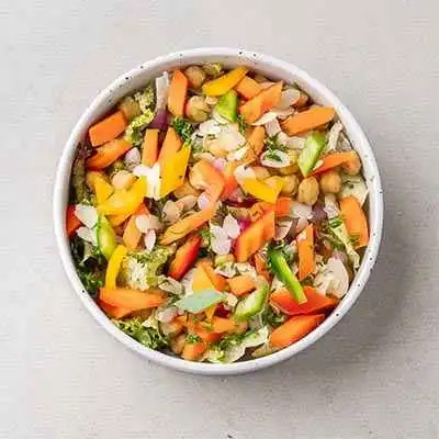 Moroccan Carrot Chickpeas Salad